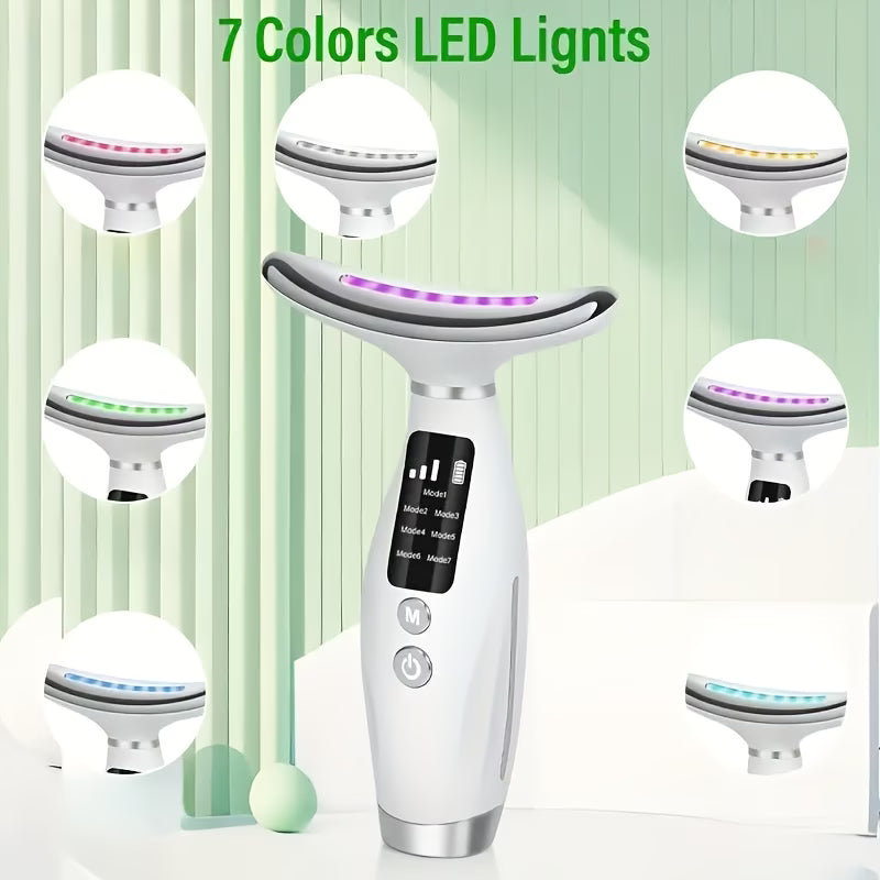 7-Color LED Facial Massager