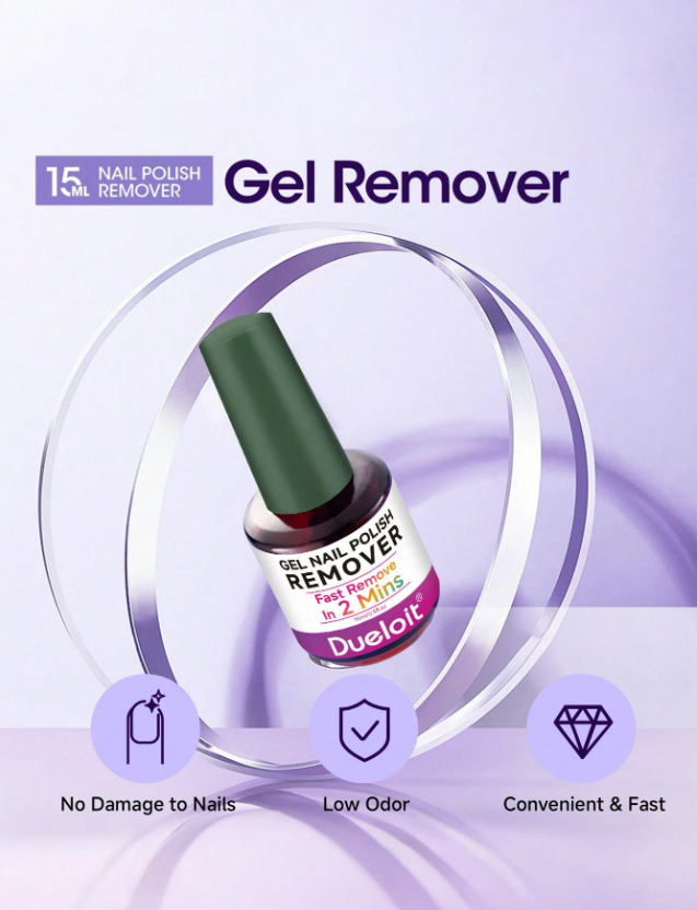 Gel Nail Polish Remover (15ml)